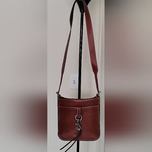 Brown Leather Rebecca Minkoff Shoulder Bag.